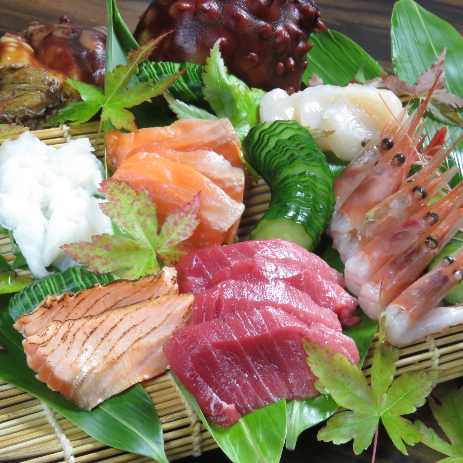 本日の海鮮（本マグロなど）